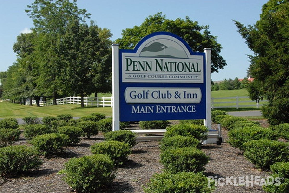 Play Pickleball at Penn National Golf Club & Inn: Court